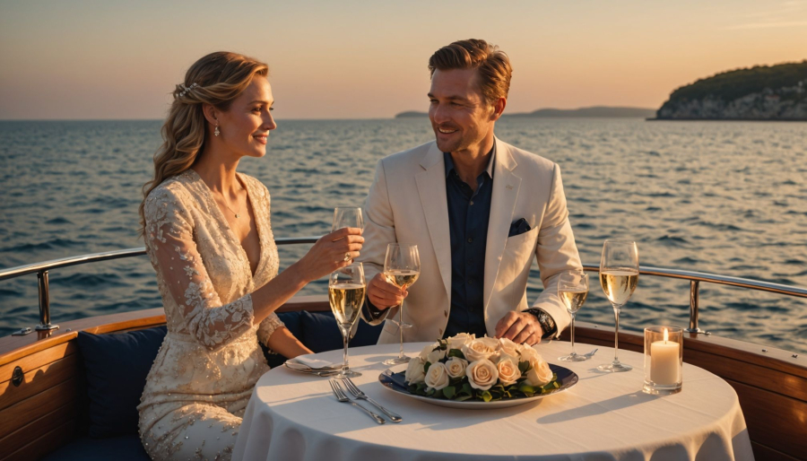 Pourquoi choisir un yacht privatisé pour son anniversaire de mariage ?